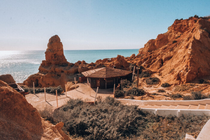 Rock formations in Carvoeiro