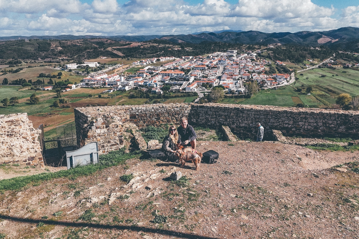 Our little family in Aljezur